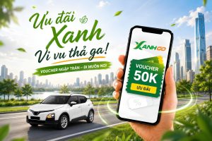 Ưu Đãi Xanh – Vi Vu Thả Ga: Nhận Ngay Voucher Từ App Xe Điện Xanh Go 1 Ưu đãi xanh vi vu thả ga